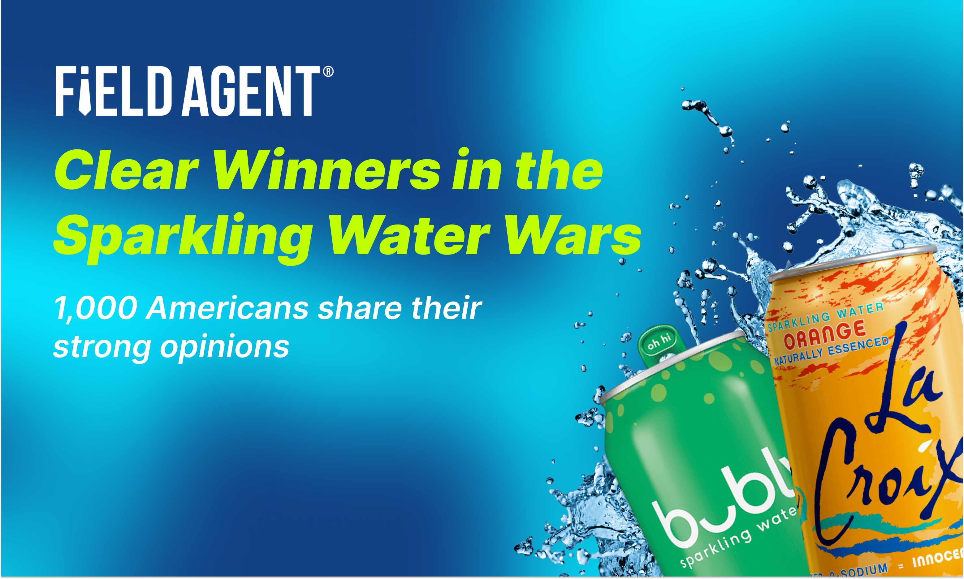 Clear Winners in the Sparkling Water Wars